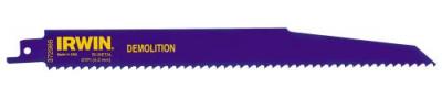 Irwin lot de 5 lames de scie sabre d&eacute;molition - 966r - 6tpi - 225 mm