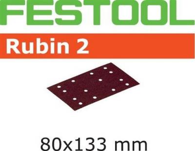 Festool Abrasifs FESTOOL STF 80X133 P80 RU2 - Boite de 50-499048