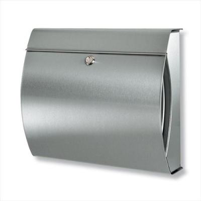 BURG-W&Auml;CHTER Bo&icirc;te aux lettres Verona 3844 Ni Acier inoxydable Argent&eacute;