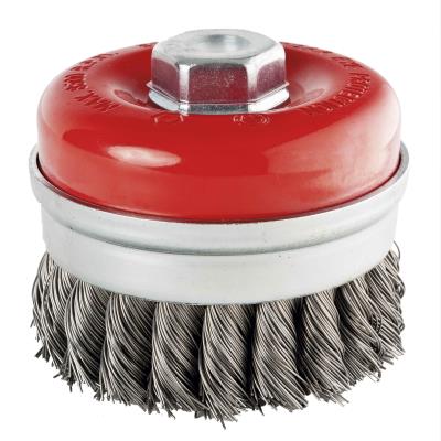 Leman 06426 Brosse conique en Acier torsad&eacute; &Oslash; 80 mm