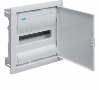 Coffret encastr&eacute; Volta 12 modules - 1 rang&eacute;e