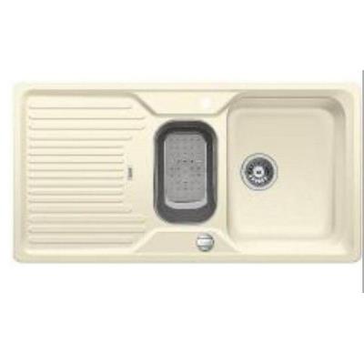 Blanco - evier &agrave; encastrer 60cm manuel jasmin avec siphon 510560 - 510560 