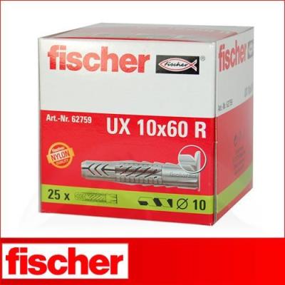 Fischer UX10X60R Cheville universelle 10 x 60 mm Import Allemagne