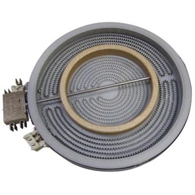 Foyer radiant double 210/1 pour cuisiniere Aeg 14005732101