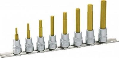 Jeu de douilles-embouts 6 pans int&eacute;rieurs 8 pi&egrave;ces Hazet 8801/8H Propulseur: 3/8 (10 mm) 1 set