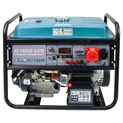 K&ouml;nner & S&ouml;hnen Groupe &eacute;lectrog&egrave;ne 8000W Essence 400V KS10000E-3 ATS 