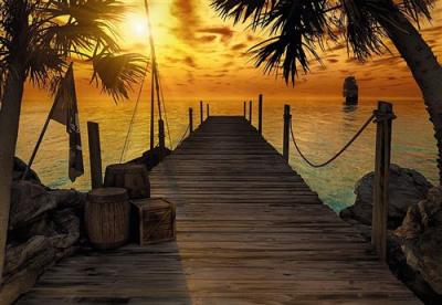 Treasure Island Photo murale - 368 x 254 cm