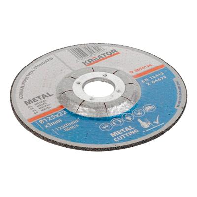 Kreator 03070110 Jeu de 6 Disques &agrave; tron&ccedil;onner de m&eacute;tal &Oslash; 115 mm