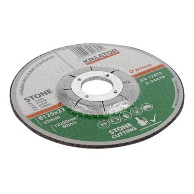 Disques &agrave; Tron&ccedil;onner - Pierre - &oslash; 115 x 2,5 Mm - 6 Pi&egrave;ces Kreator