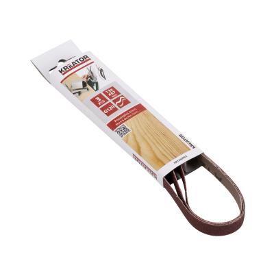 Abrasif pour lime &eacute;lectrique, Lot de 3 bandes 13x457mm Grain 120