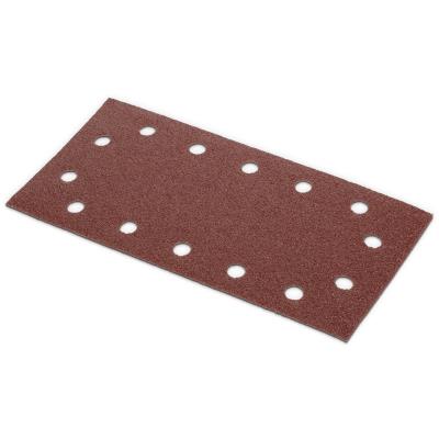 Lot De 5 Patins Auto-agrippants Perfor&eacute;s (oval) - Grain 40 - 115 X 230 Mm