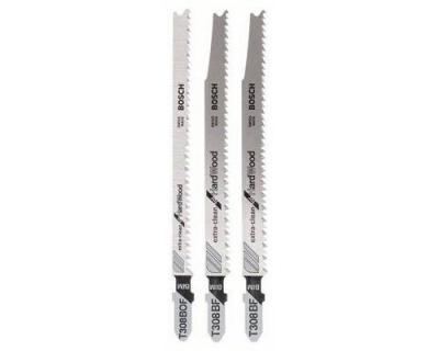 Lames de scie sauteuse, set de 3 pi&egrave;ces T 308 BF T 308 BOF 2pc