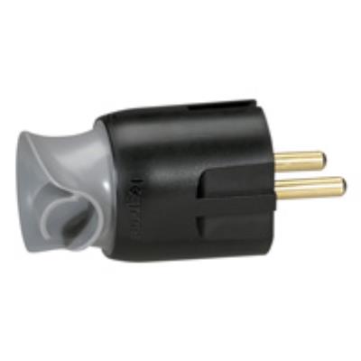 Legrand - Fiche 2P+T - 16 A Orientation Du C&acirc;ble 360&deg; - Noir
