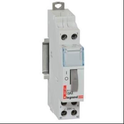 Legrand - T&eacute;l&eacute;rupteur bipolaire 230V - 16A - 1 module