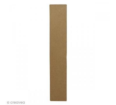 Lettre fantaisie I - 4,5 x 30 cm - D&eacute;copatch - couleur variant