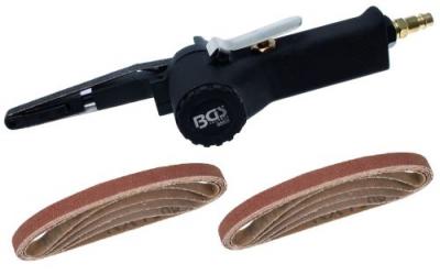 Lime pneumatique bgs + 10 bandes abrasives assorties