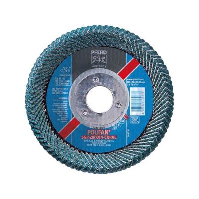 Disque &agrave; lamelles 125 mm zircon Curve-67689052 PFERD