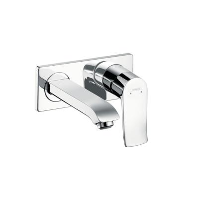 Robinet de lavabo mitigeur encastr&eacute; Metris avec bec 16.5 cm Hansgrohe