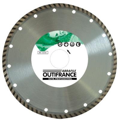 Outifrance - Disque diamant jante continu &Oslash; 125 x 22 mm