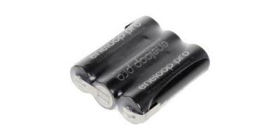 Pack de piles rechargeables 3x LR6 (AA) NiMH 135551 3.6 V 2450 mAh