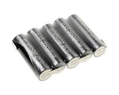 Pack de piles rechargeables 5x LR6 (AA) NiMH 134690 6 V 2450 mAh