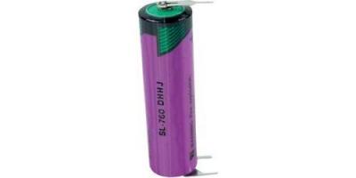 Pile sp&eacute;ciale R6 (AA) lithium SL760PT picots &agrave; souder en U 3.6 V 2200 mAh 1 pc(s)
