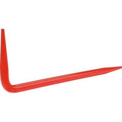 Pointe coud&eacute;e, Long. : 450 x 130 mm, &Oslash; de tige 16 mm