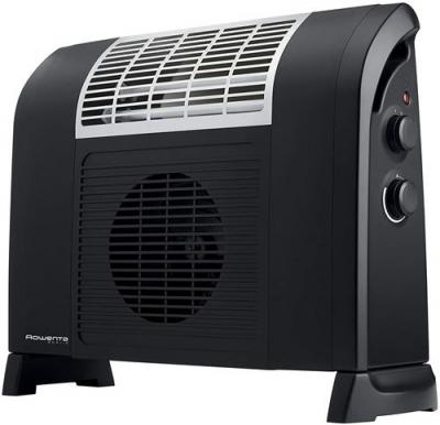 radiateur &eacute;lectrique mobile avec 2 niveaux de puissance 1000W 2000W noir Rowenta 