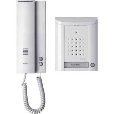 Ritto 1841170 Pack complet d'interphone audio Entravox pour maison individuelle Blanc