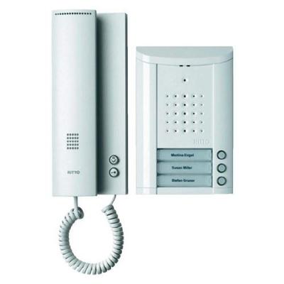 1841370 Interphone Entravox 3 foyers Blanc 