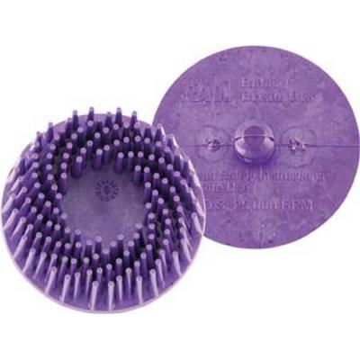 Roloc (TM)-Bristle Disc &Oslash; 50,8 mm 25000 tr/mn, Cubitron (TM) RD-ZB, Grain : 50, Couleur vert 
