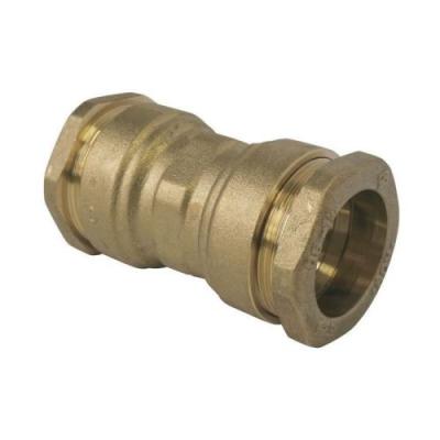 Raccord laiton manchon &eacute;gal SUMO pour tube PE &Oslash;40 mm