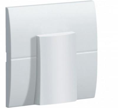 Sortie de c&acirc;bles 2 modules - essensya - blanc - we155 - hager