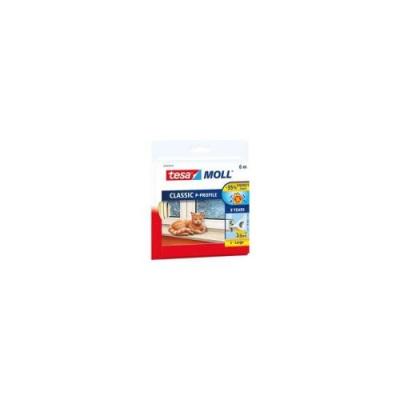 Joint portes et fenetres - Comble espaces - 6 m x 9 mm x 5,5 mm - Blanc
