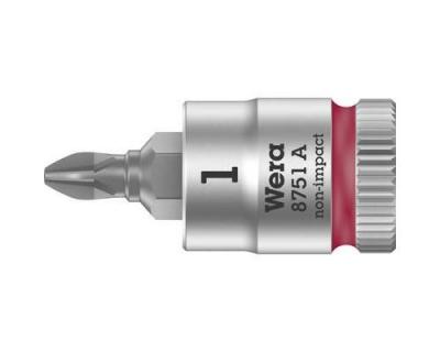 Wera 8751 A 05003350001 cruciforme Phillips Douille-embout PH 1 1/4 (6.3 mm)