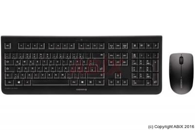 CHERRY DW 3000 - ensemble clavier et souris - US - noir