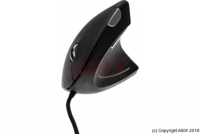 DACOMEX Souris verticale V150U USB noire 