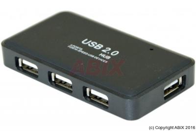 Hub usb 2.0 4 ports avec cordon d&eacute;tachable