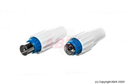 Fiche &eacute;lectrique m&acirc;le / femelle 2 p&ocirc;les + terre, 16 A, LEGRAND