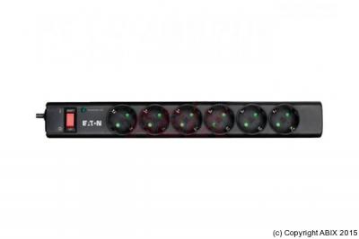 Eaton multiprise protection strip 6 tel fr 68584