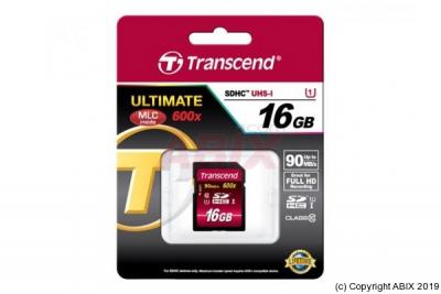 SDHC 16 Go Class 10 UHS-I 600x Ultimate