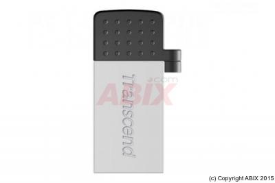 Cle usb 2.0 transcend jetflash 380 - 16go gris ts16gjf380s