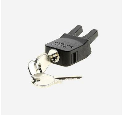 Serrure pour le syst&egrave;me Tubus Racktime snapit Noir