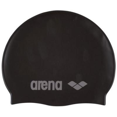 Arena Classic Silicone Bonnet de piscine Mixte Adulte, Bleu, NS