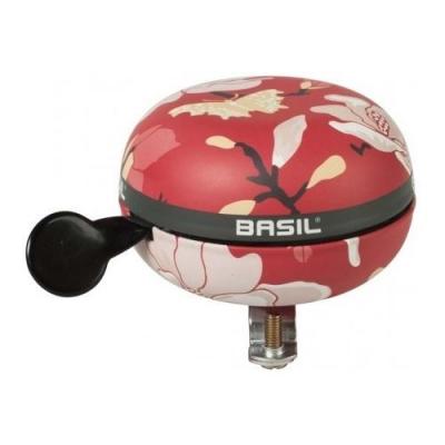 Basil 50480 Cloche de v&eacute;lo Femme, Rouge, 80 mm
