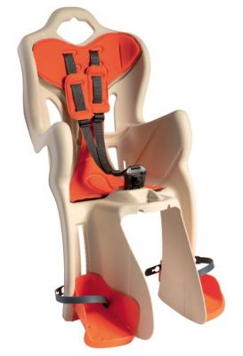 Bellelli Si&egrave;ge b&eacute;b&eacute; pour v&eacute;lo B-One Standard beige/orange