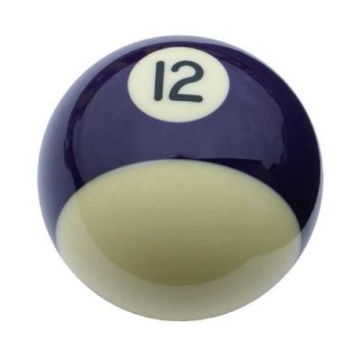 Boule de billard Aramith 57,2 mm, no 12 