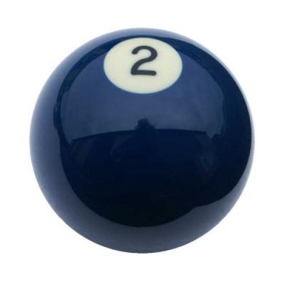 Aramith - Boule de billard 57.2mm no. 2 - Blauw