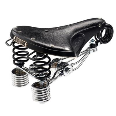 Brooks england selle velo b135 double ressort noir