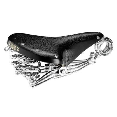Brooks B33 Selles Unisexe, Noir, Taille Unique